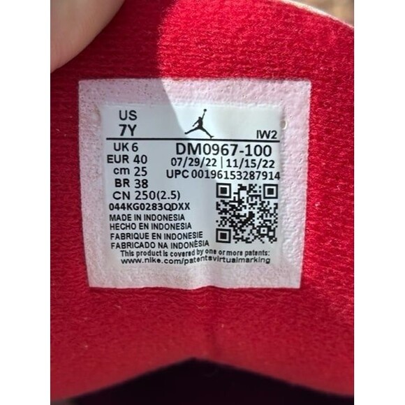 Nike air JORDAN 3 RETRO GS 'WHITE CEMENT REIMAGINED' - Picture 7 of 7